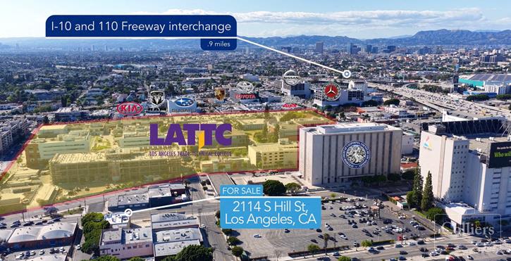 2114 S. Hill Street | Office Building for Sale | Downtown Adjacent Owner-User Investment